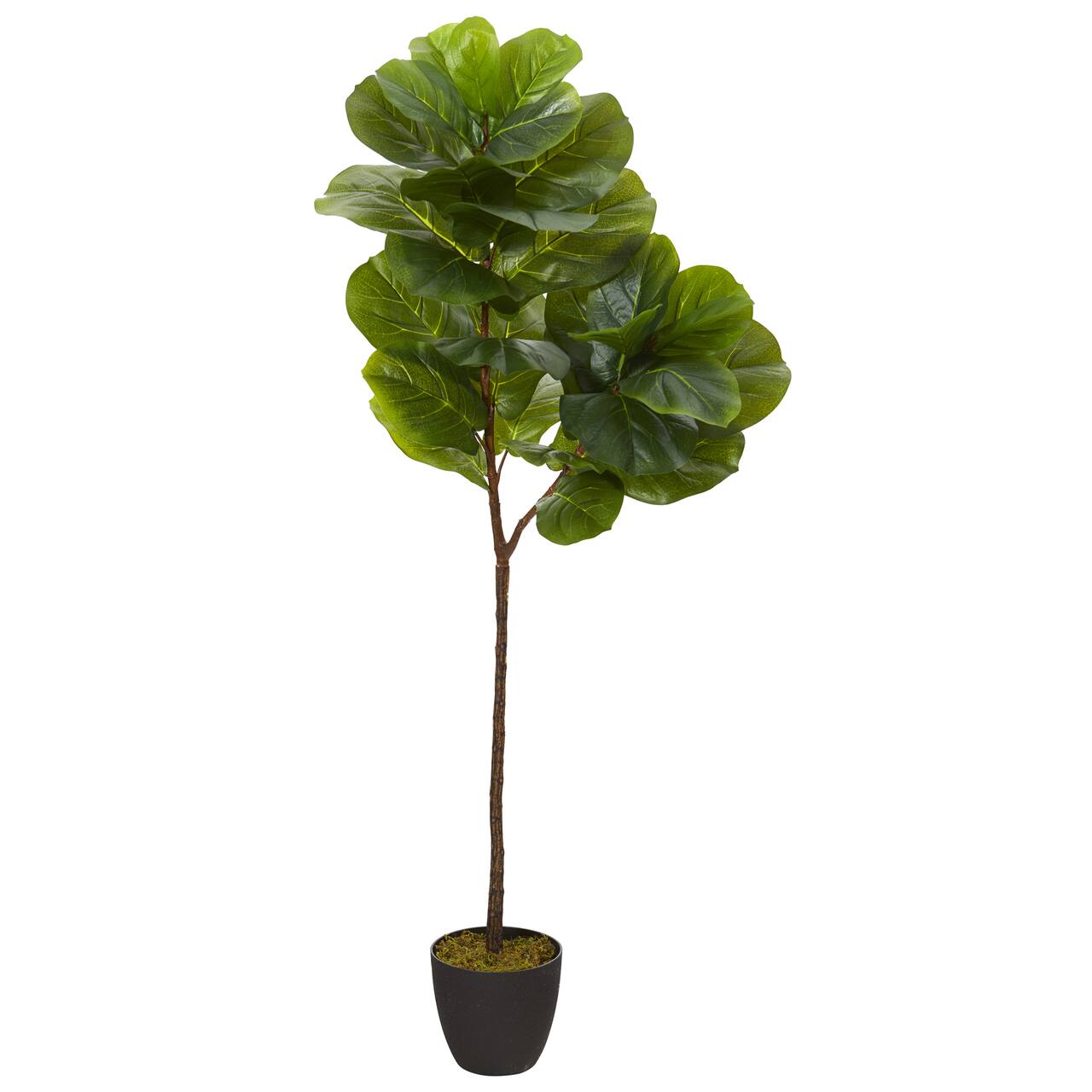 5ft. Potted Real Touch Fiddle Leaf Artificial Tree